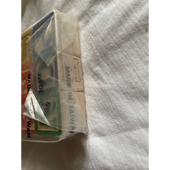 Creative Learner Wooden Alphabet Blocks Handcrafted Educational Toy Set Made In - Picture 6 of 13